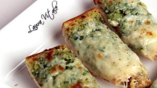 Cheesy Garlic Bread Recipe  Laura Vitale  Laura in the Kitchen Episode 288 [upl. by Kalila]