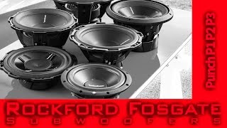 Rockford Fosgate Subwoofers  Prime  Punch [upl. by Jonati636]