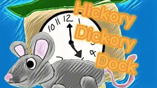 Hickory Dickory Dock Coconut Nursery Rhymes [upl. by Haneekas345]