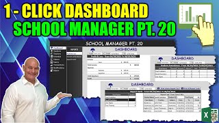 Generate Unlimited Report Cards With This Amazing 1 Click Dashboard School Manager Pt 20 FINAL [upl. by Horn]