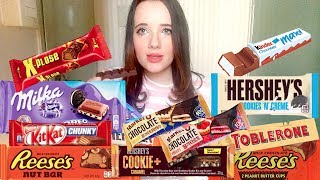 CHOCOLATE BAR LOVERS UNITE 🍫WHITE DAY MUKBANG 💖 화이트 데이 먹방 [upl. by Finstad]