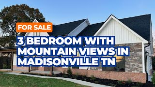 For Sale 3 Bedroom House For Sale with Mountain Views in Madisonville Tennessee [upl. by Mehta]