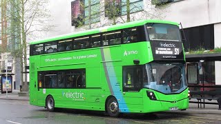 Buses amp Trains in Leicester  April 2024 [upl. by Korfonta]