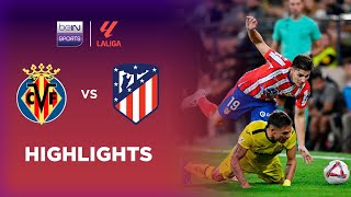 Villarreal 22 Atletico Madrid  LaLiga 2425 Match Highlights [upl. by Yalc]