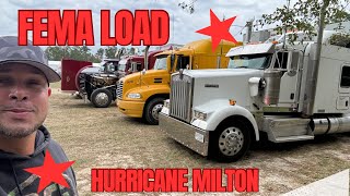 FEMA load with Gentry amp Sons to Help HURRICANE Milton Relief 😎🙏🏽 Grateful for the Opportunity [upl. by Annahsar592]