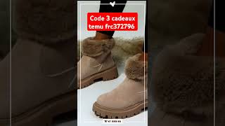 Bottes dhiver femmetendance 20242025 temu temufinds winteroutfit outfit [upl. by Derrik636]