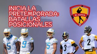 Inicia la pretemporada de la NFL Batallas posicionales [upl. by Enaek91]