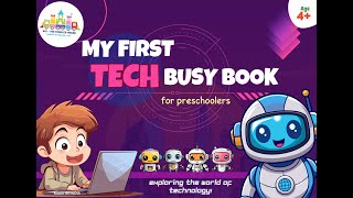 Tech Adventure for Kids 🚀 Unboxing My First Tech Busy Book techteach [upl. by Etnoel179]