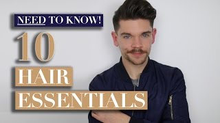 10 Hair Tips Every Guy Should Know  Mens Hair [upl. by Nnyleuqaj]