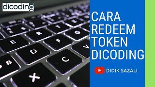 Cara Redeem Token Dicoding [upl. by Anirtac]