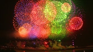 長岡花火大会2012年2日間の総集編 The Nagaoka Fireworks Festival is the most beautiful in japan [upl. by Priebe]