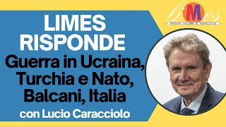 Limes Risponde in diretta con Lucio Caracciolo Ucraina Russia Crimea Italia e le vostre domande [upl. by Rafi]