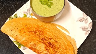 Crispy Healthy Mixed Dal Foxtail Millet Dosa Recipe on Cast Iron Tawa  Without fermentation amp Soda [upl. by Airamahs]