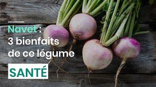 Navet  3 bienfaits de ce légume [upl. by Eiffe]