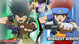 The BIGGEST Robbery in Anime History  Kyoya vs Gingka Beyblade World Championship [upl. by Ahsyak]