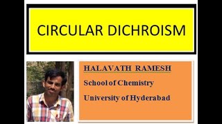 Basic of Circular Dichroism Spectroscopy [upl. by Adalia]