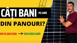 Iti spun exact cati bani faci cu 10000 euro investiti in panouri solare si reforma energiei [upl. by Wende]