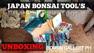 unboxing bonsai tools galing sa Japan apakamura talaga [upl. by Eelasor]