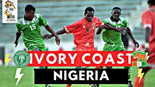 Nigeria vs Ivory Coast 22  42  All Goals amp Highlights  1994 African Cup of Nations [upl. by Yrrehc]