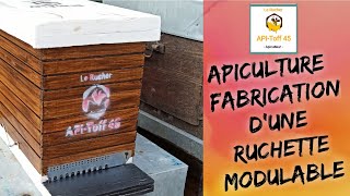 Apiculture 2020  Fabrication Dune Ruchette Modulable [upl. by Mullac703]