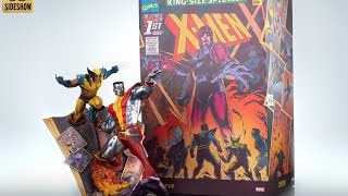 Sideshow Fastball Special Statue review Sideshow xmen marvel wolverine colossus [upl. by Dnartreb30]