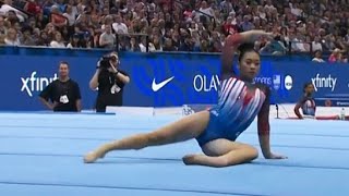 Sunisa Lee  foor exercise olympics trials 2024  Highlights [upl. by Rundgren546]