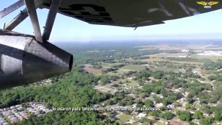 Vuelo en el Ford Trimotor de la EAA [upl. by Llerrut213]