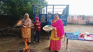 Lohri Celebration 😊  Easy Cooking Masters And Punjabi Culture [upl. by Buseck585]