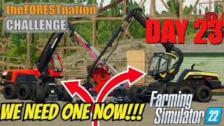 The KING Has Arrived Day 23 Farming Simulator 22 [upl. by Rudich]