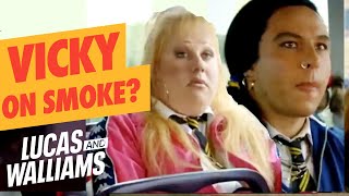 Vicky Smokes On The Bus  Little Britain  Lucas and Walliams [upl. by Atikaj]