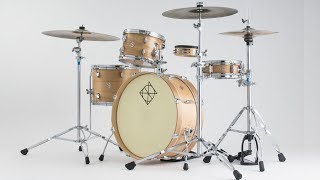 Dixon Little Roomer Satin Natural 5 pc drum kit [upl. by Peadar62]