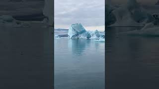 🧊THE STUNNING BEAUTY OF  Jökulsárlón Glacial Lagoon iceland roadtrip shorts [upl. by Lewendal]