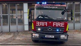 H251 West Norwood’s pump ladder responding to an emergency  LFB [upl. by Yttisahc]