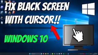 How To Fix Black Screen of Death in Windows 10 [upl. by Siraved31]