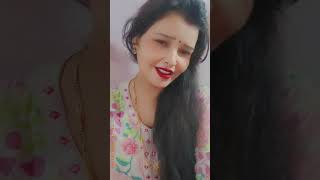 Mohabbat Dil Ka Sakoon Hai Aitbaar🤗♥️shortvideos Hindi songradhadevi [upl. by Joost]