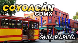 COYOACÁN 2023  ✅ ¿Qué visitar  Tour Gratis Costos Tips Barato [upl. by Artima]