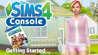 Playing The Sims 4 PS4 For the First Time  PlayStation CAS and Controls Overview Sims 4 Console [upl. by Altaf]