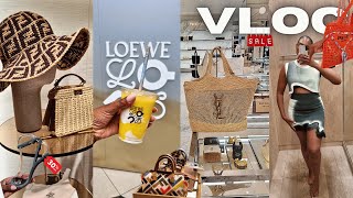 MASSIVE SALE 30  50 OFF LONDON LUXURY SHOPPING VLOG 2024  LONDON LOEWE POP UP [upl. by Adnoyek]