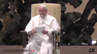 Prima udienza di Papa Bergoglio quotPerchè ho scelto Francescoquot [upl. by Ivar858]