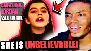 FIRST TIME Reaction To ANGELINA JORDAN  All of Me Analysis amp Breakdown [upl. by Nidraj]