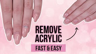 🚫 How to Remove Acrylics  Fast and Easy 😱 [upl. by Alessandro]