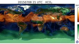 CHE Project  CO2 variability with respect to global annual mean [upl. by Letnwahs]