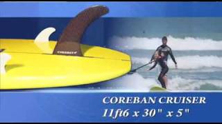 Coreban Cruiser SUP stand up paddle surfing board [upl. by Ripp]