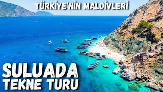 Suluada Tekne Turu  Türkiyenin Maldivleri  Adrasan Suluada Boat Tour  Antalya Adrasan Turkey [upl. by Ycart]