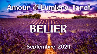 BELIER SEPTEMBRE 2024 🌕ChAngEmeNTS à VeNiR LiberAtiOn et PaSSiOn🔥 🌕 [upl. by Spanos]