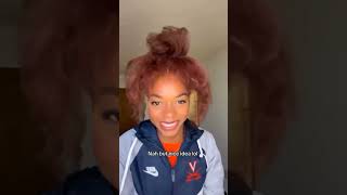 Hairdresser Reacts To 4C Silk Press Hair Fail haircare reaction naturalhair hairstylist 4chair [upl. by Atenik]