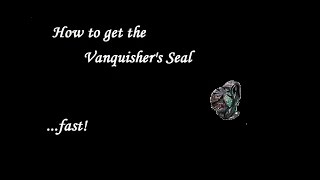 Dark Souls II  How to get the vanquishers seal fast Awestone farming [upl. by Cedell]