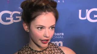 SBIFF 2016  Opening Night  Mackenzie Foy Interview [upl. by Mccomb909]