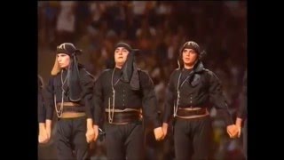 Pyrrhic Dance Πυρρίχιος  Athens Olympics 2004 [upl. by Ahsi224]