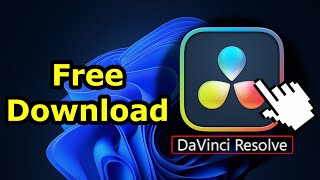 How To Download DaVinci Resolve FREE [upl. by Chinua992]